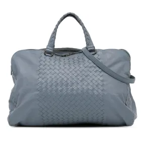 Bottega Veneta Intrecciato Leather Satchel (SHG-KnJaAO)