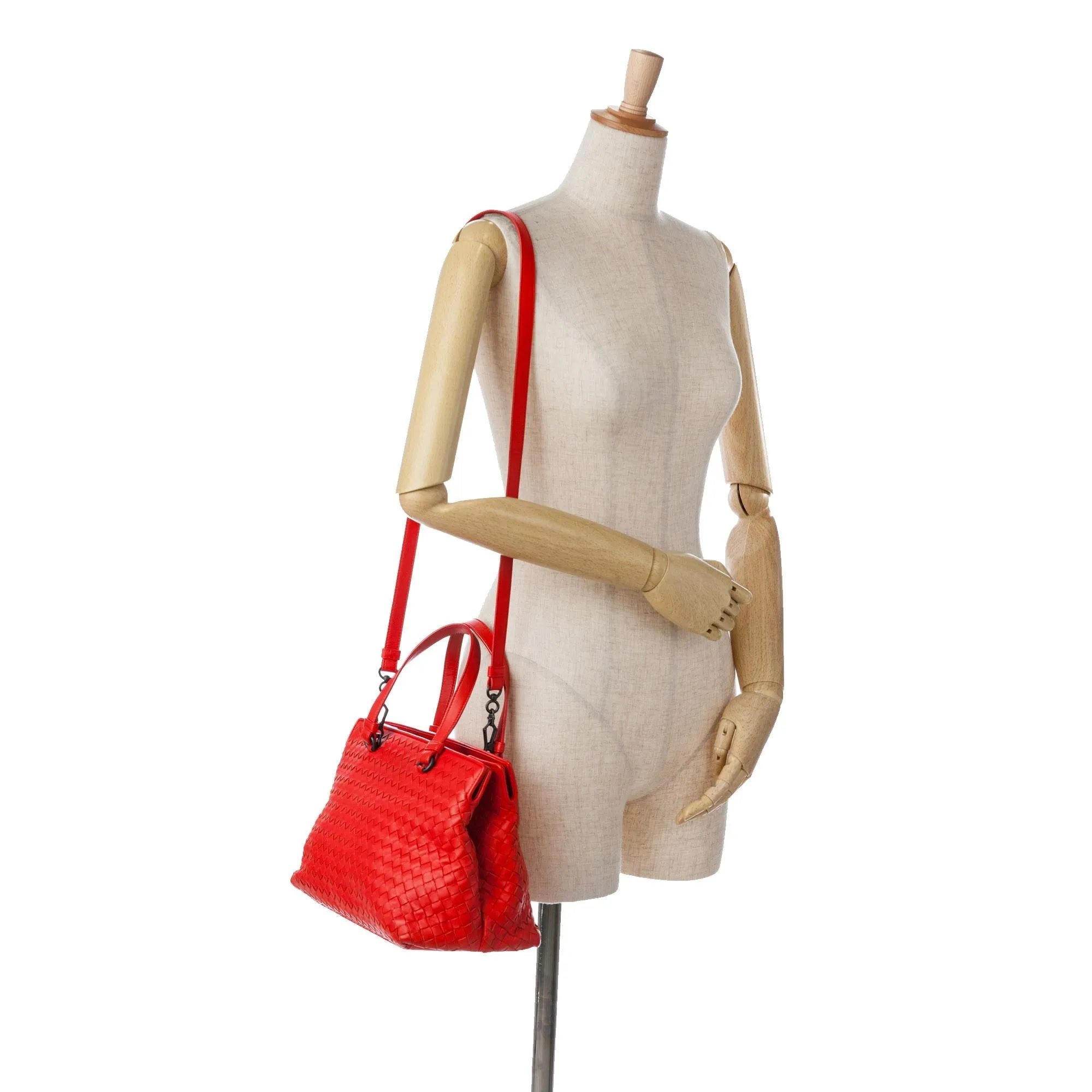 Bottega Veneta Intrecciato Nappa Satchel (SHG-mzmmIY)