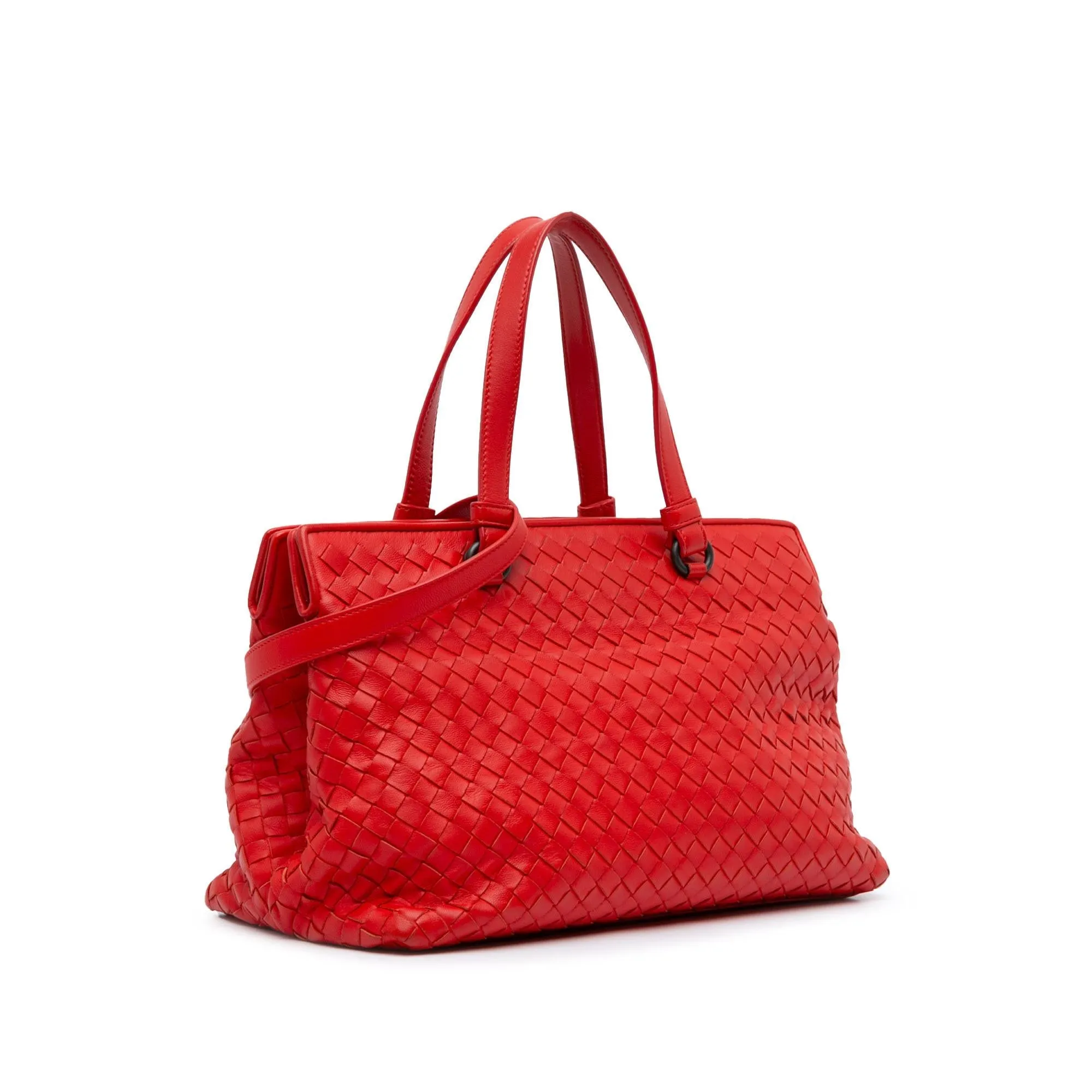 Bottega Veneta Intrecciato Nappa Satchel (SHG-mzmmIY)
