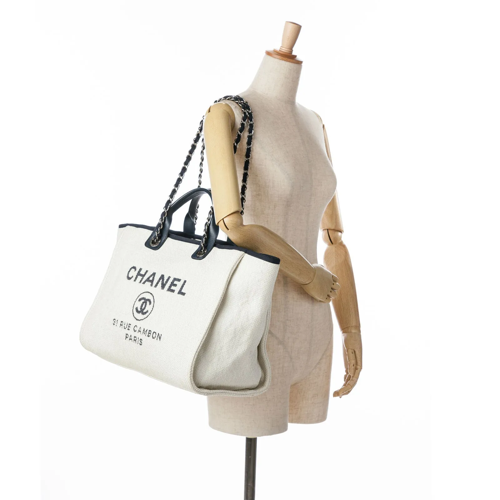 Chanel Medium Deauville White
