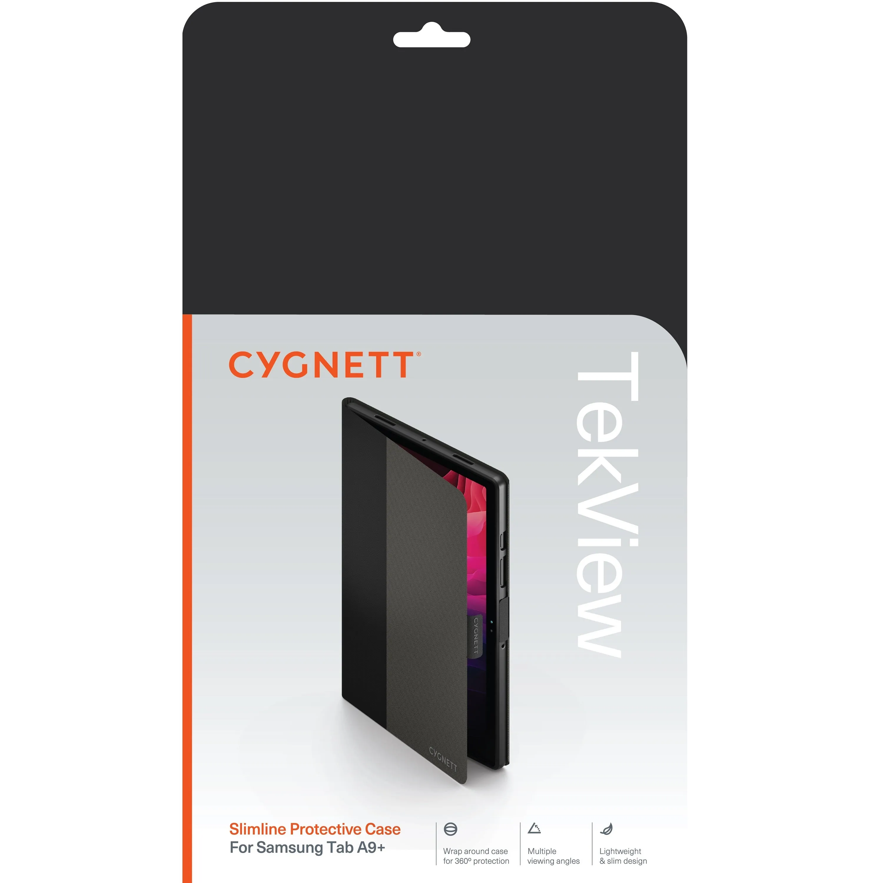 Cygnett TekView Samsung Galaxy Tab A9  (11") Case - Black