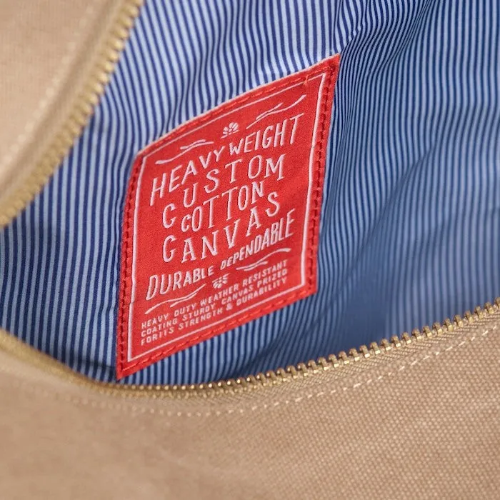 Herschel Supply Novel Canvas Duffel Bag - Khaki