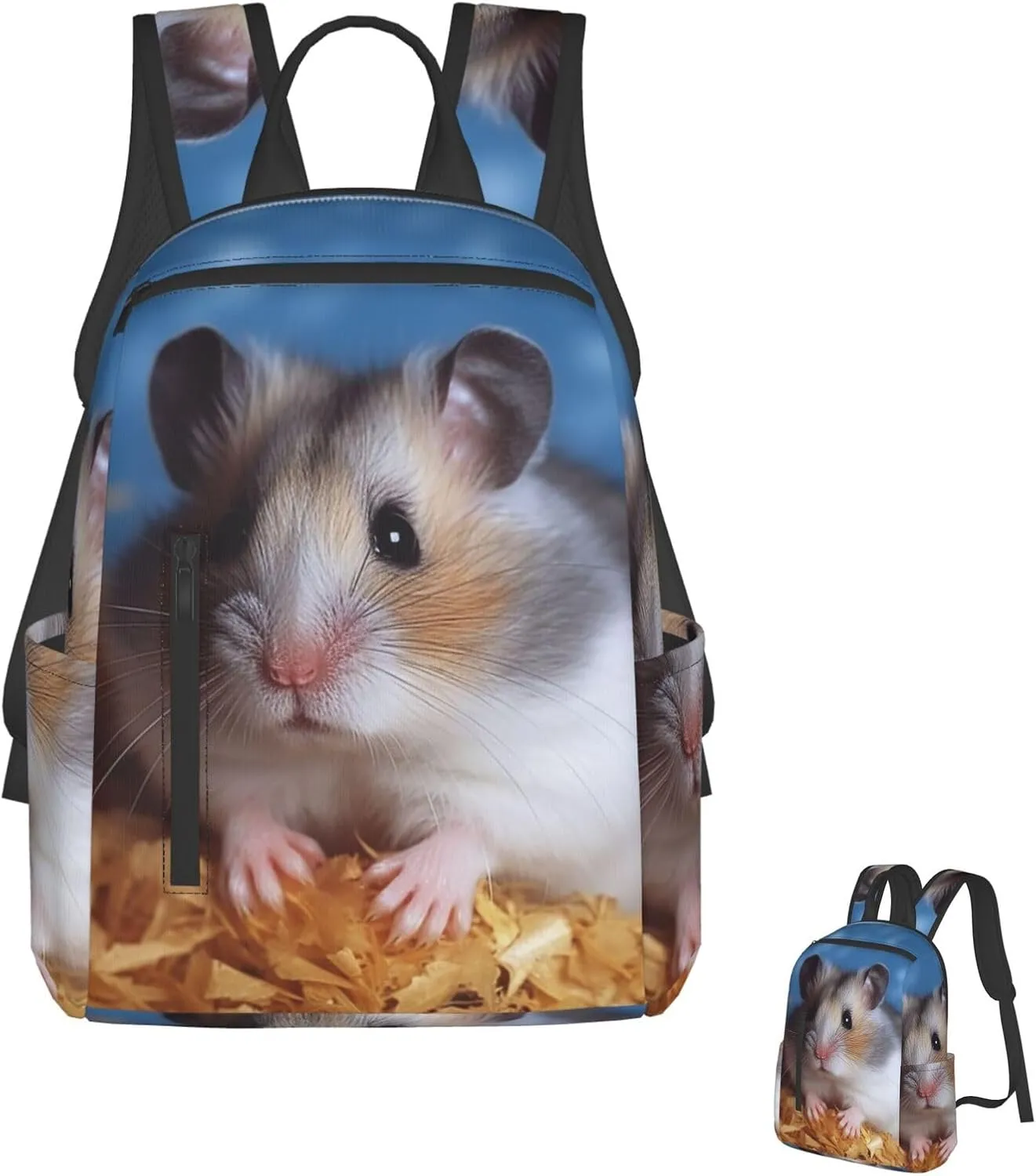 Laptop Backpack Lightweight Travel Backpack Hamster Computer Bag Hiking Daypack for Men Women