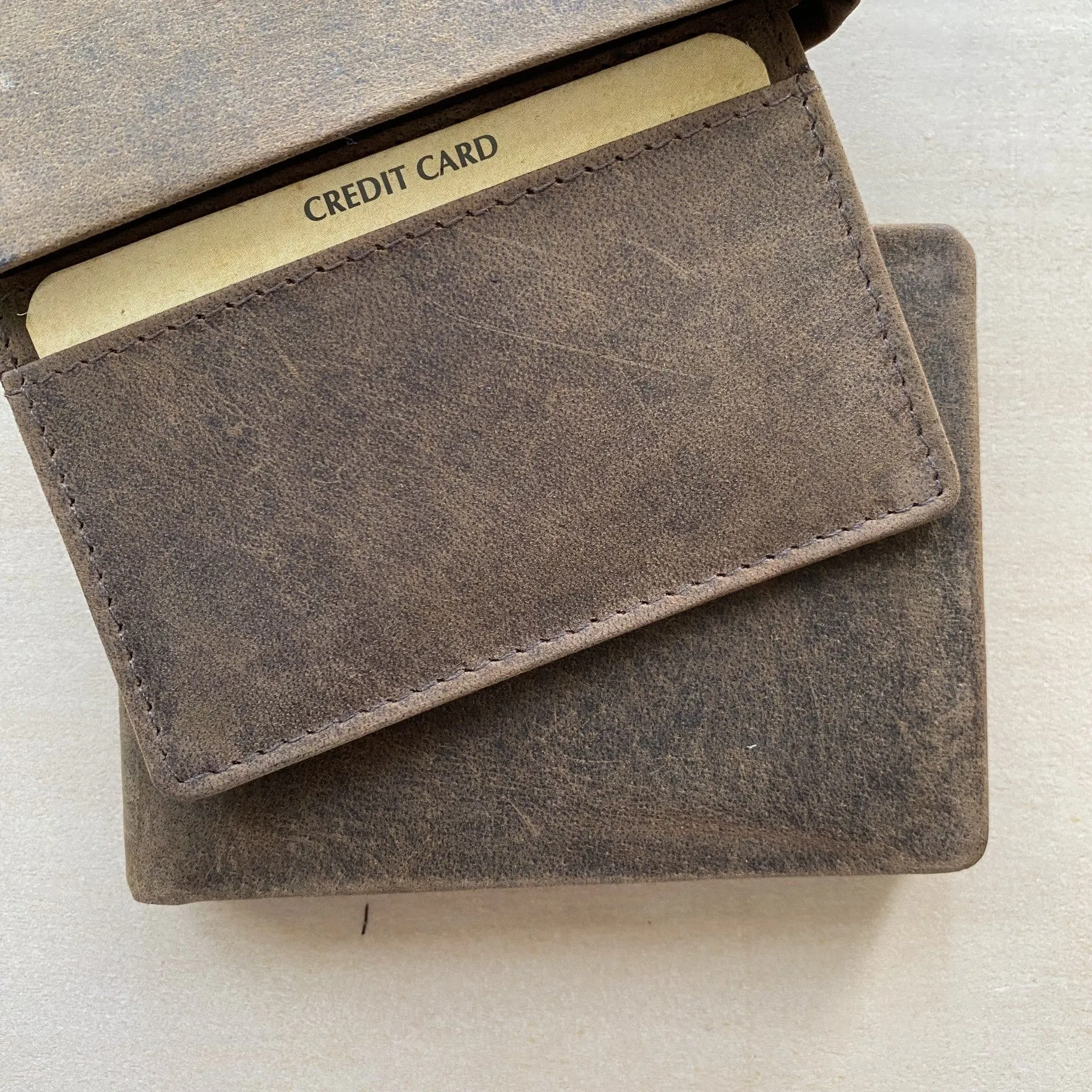 Leather Mens Wallet Personalised - KALGHI