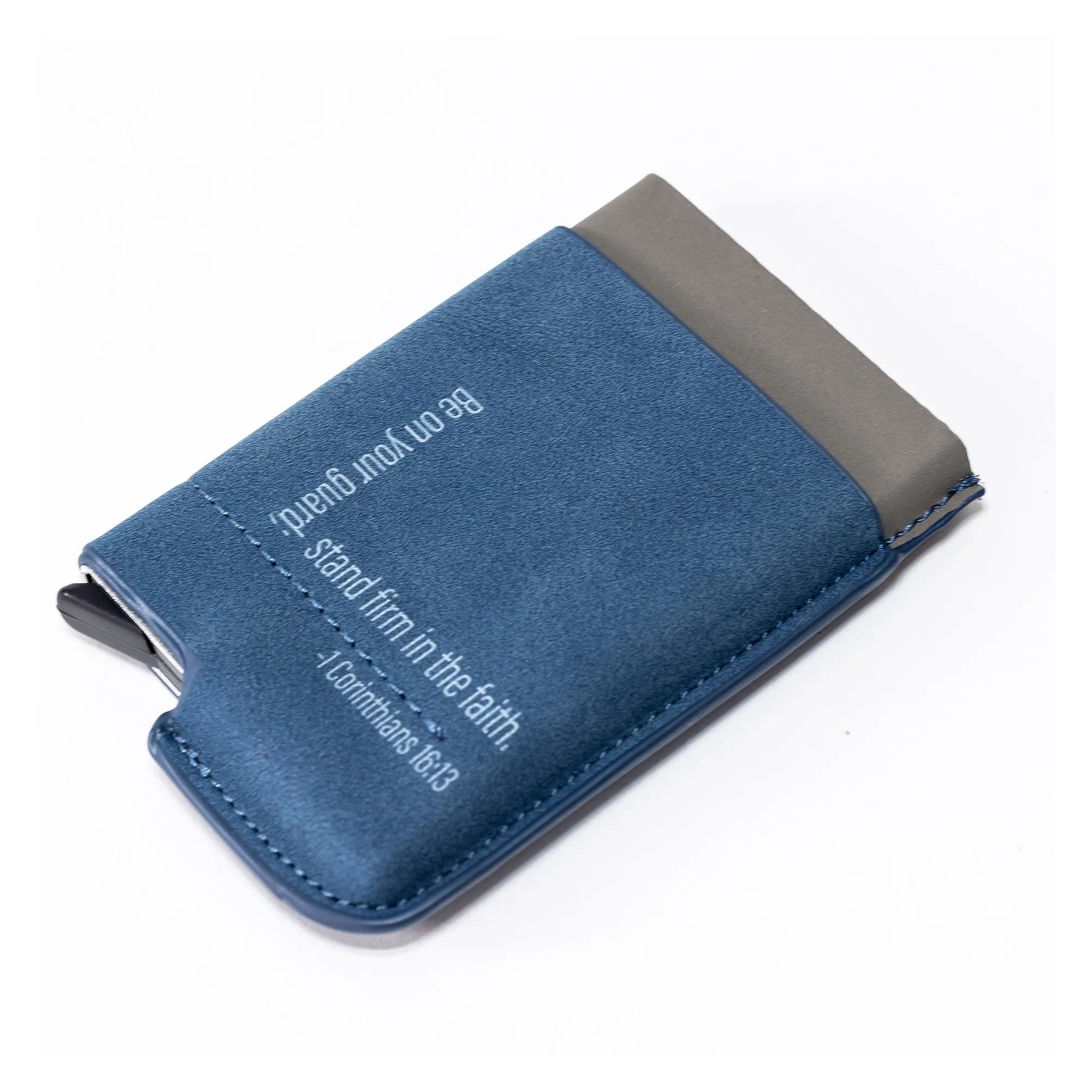 Man of God® Men's Slim Wallet With RFID Card Blocker