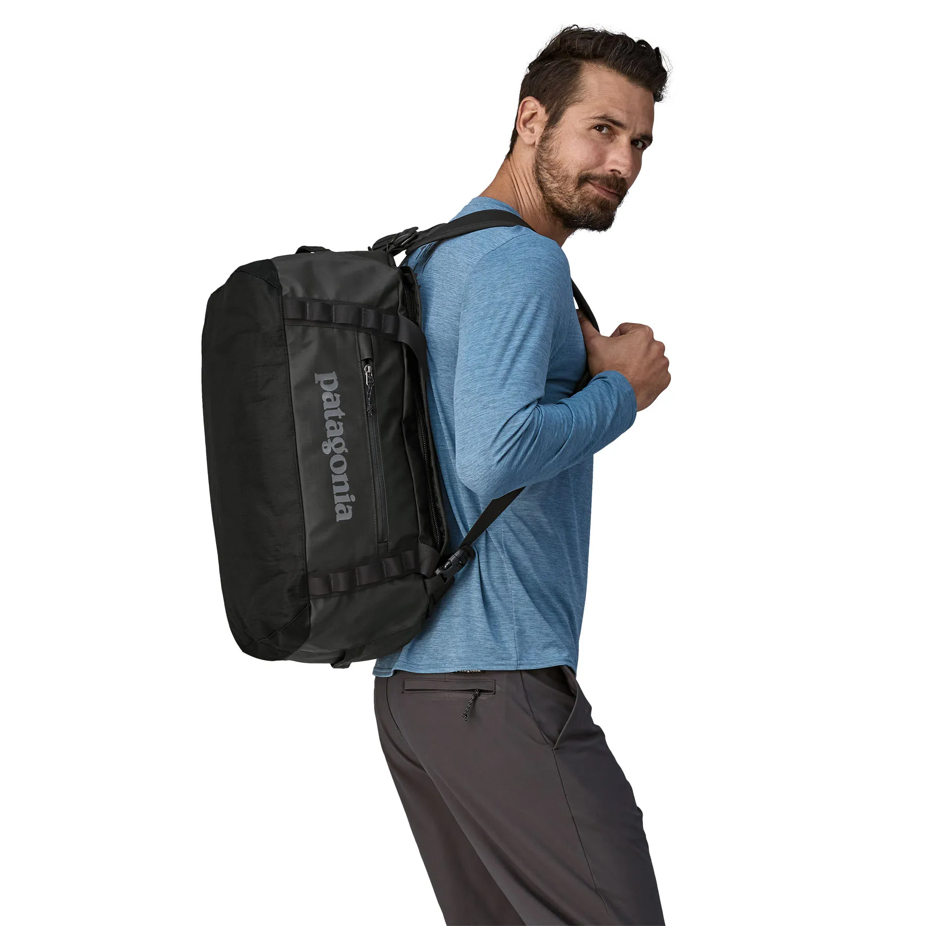 Patagonia Black Hole Duffel 40L Black | Buy Patagonia Black Hole Duffel 40L Black here | Outnorth