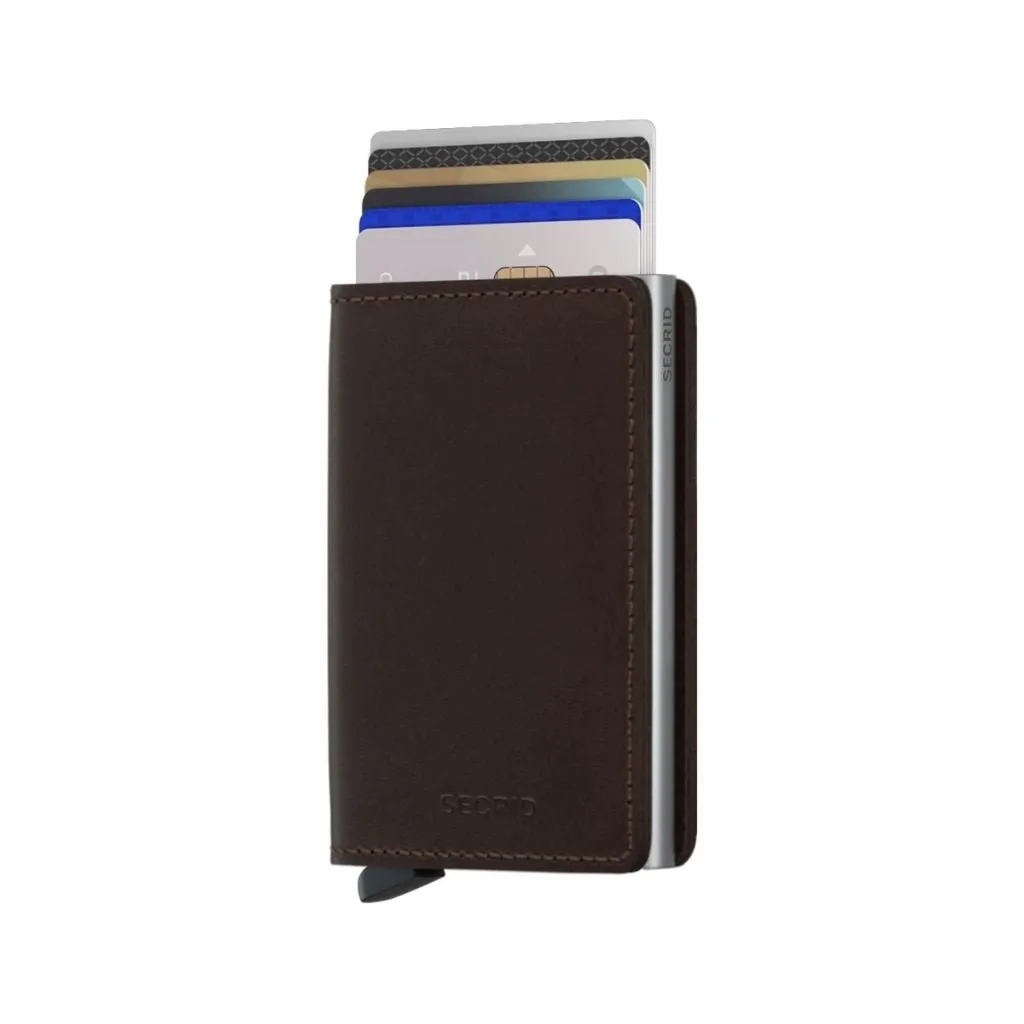 Secrid Slimwallet - Dark Brown