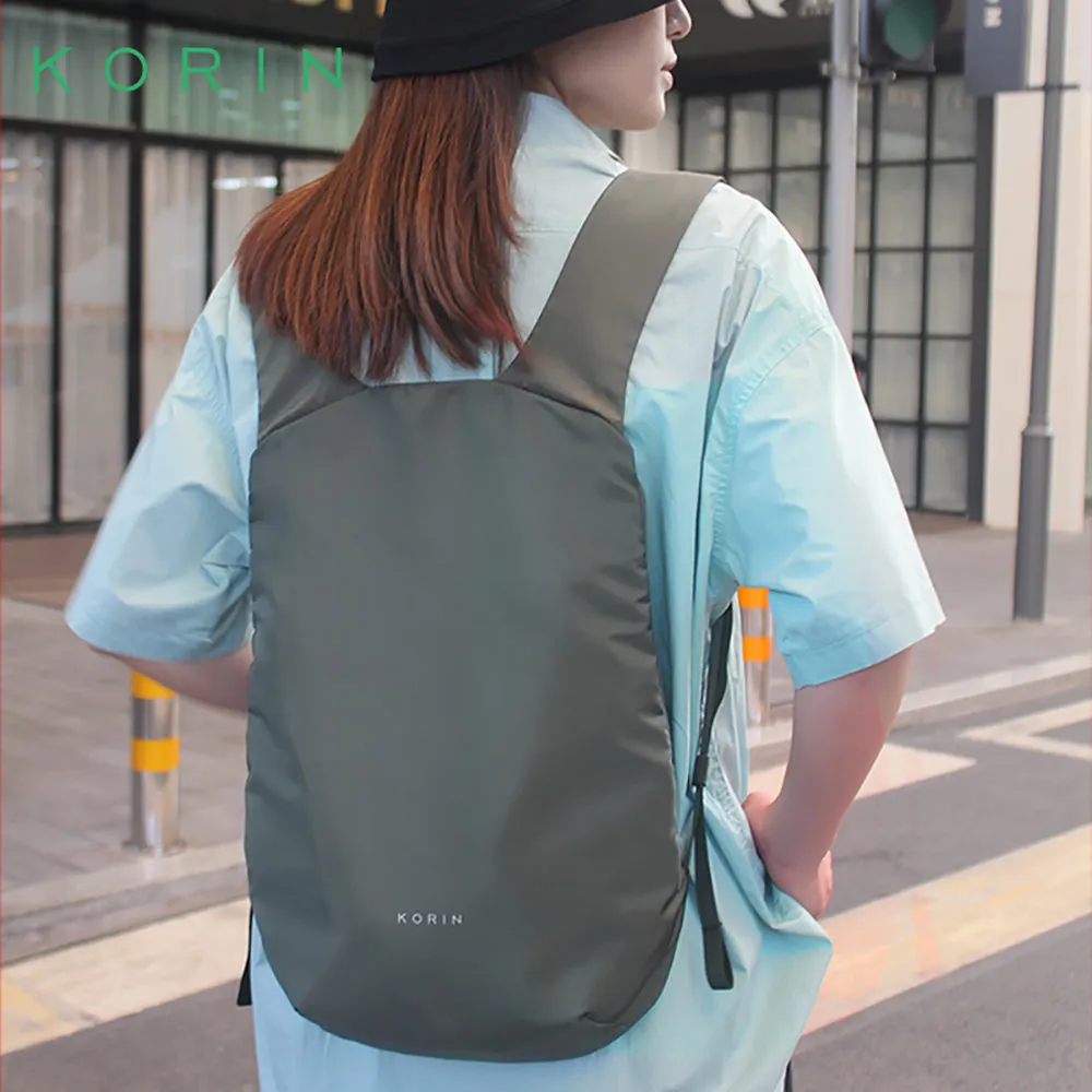 Slim Backpack Lightweight Short Trip Backpack 9.5L Outdoor Travel Daypack