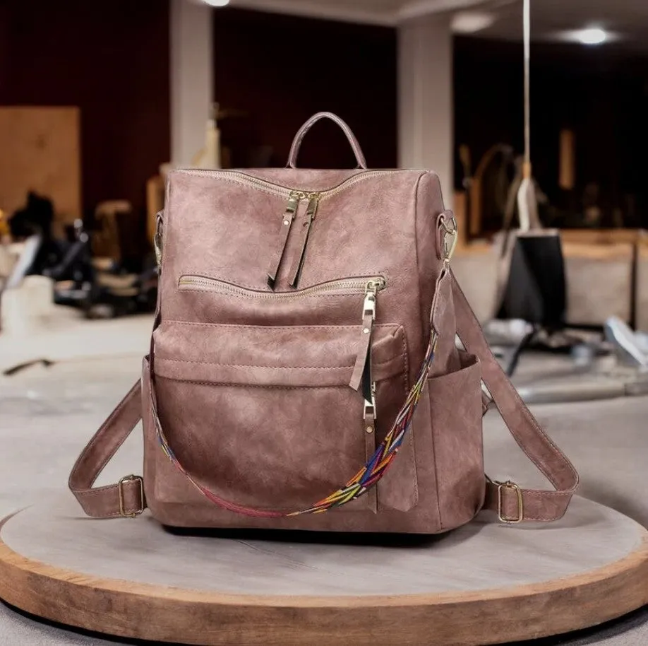 Sophia | Leather Backpack