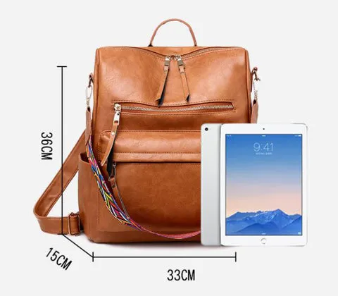 Sophia | Leather Backpack
