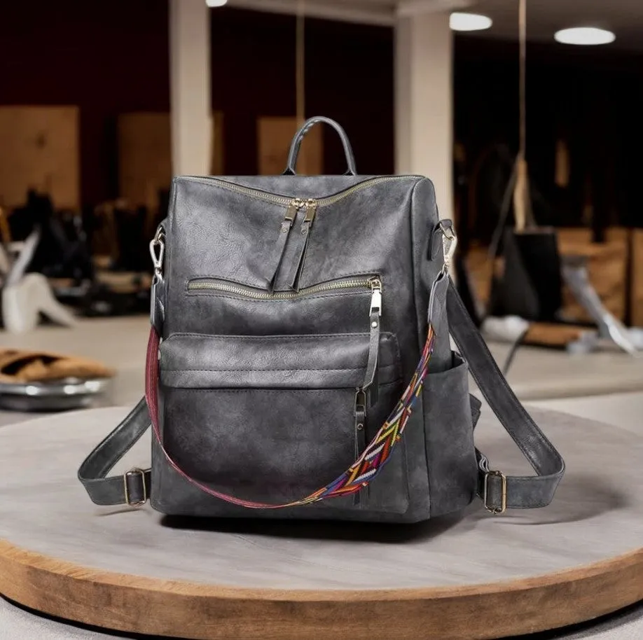 Sophia | Leather Backpack