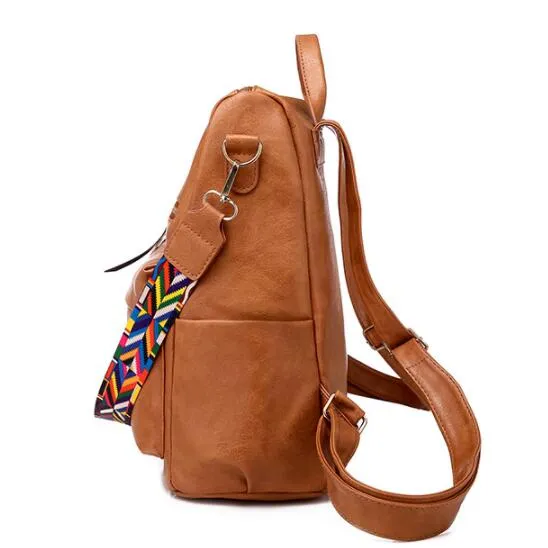 Sophia | Leather Backpack