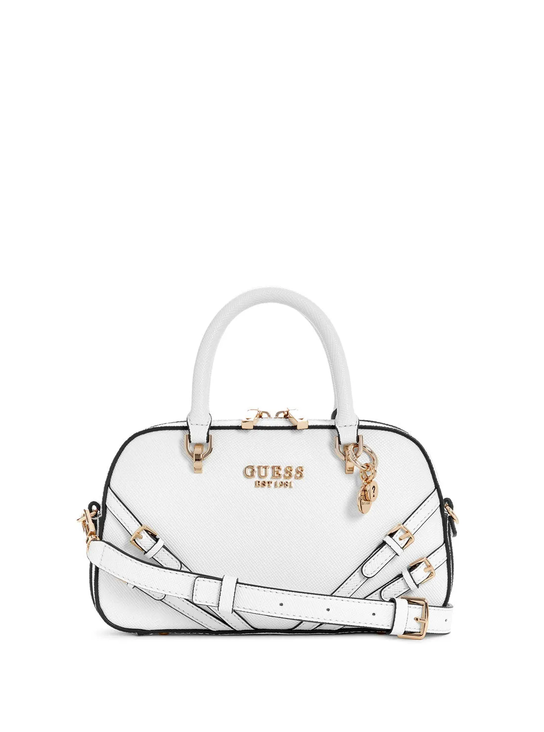 White Bramina Small Satchel