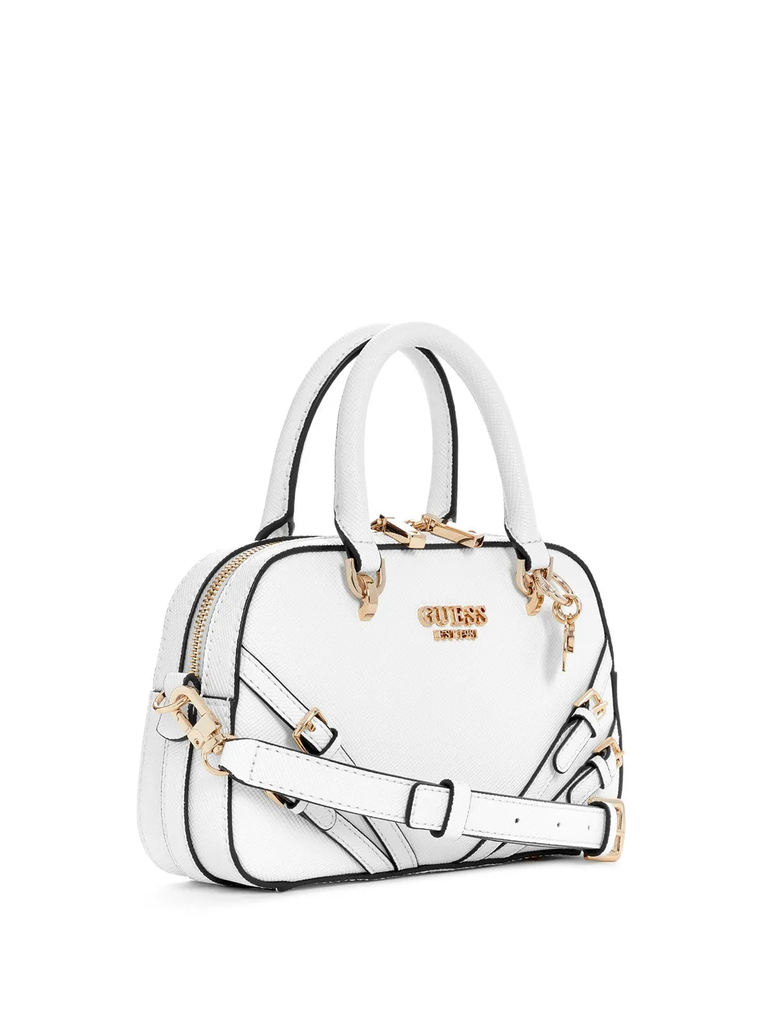 White Bramina Small Satchel